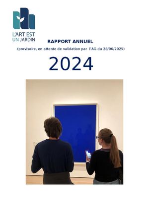 Rapport Annuel