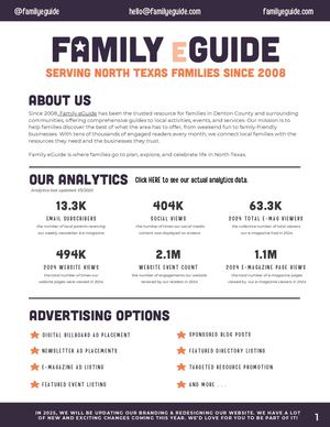 Family E Guide Media Kit 2025