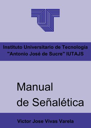 Manual De Señaletica Victor Vivas