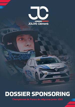 Dossier Sponsoring 2025 - CLEMENT JOLIVE RX