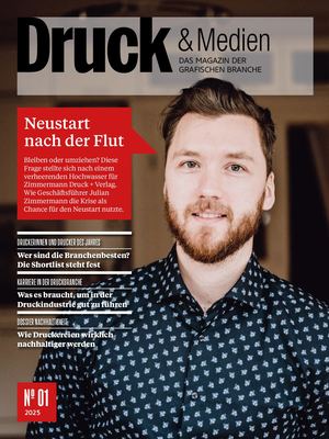 Druck & Medien 2025/01 Ausgabe Vorschau