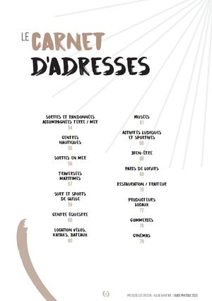 V5 Carnet d'adresses Guide Pratique 2025