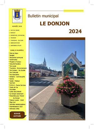 BULLETIN MUNICIPAL LE DONJON 2024