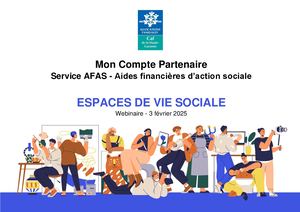 Webinaire Présentation AFAS Espaces de vie sociale - 03/02/2025