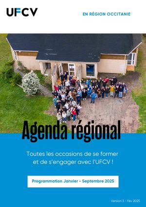 Agenda Régional Occitanie janvier à septembre 2025