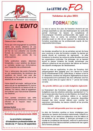 Trimestrielle Février 2025 - N1