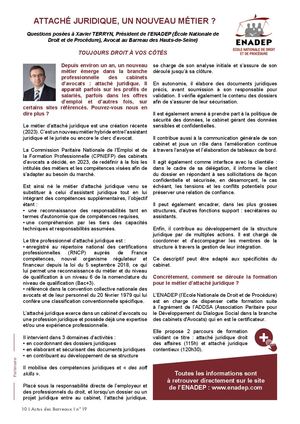 Enadep Attaché Juridique