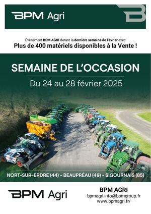 Catalogue Semaine De L'occasion BPM AGRI