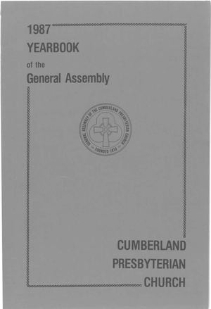 1987 Yearbook of the Cumberland Presbyterian Church