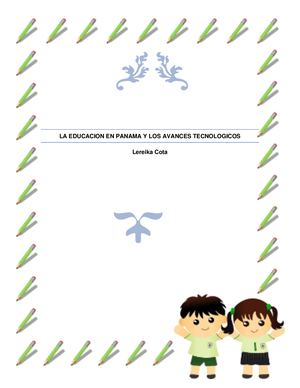La Educacion En Panama Y Los Avances Tecnologicos
