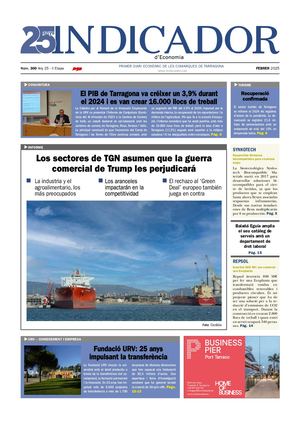Indicador d' Economia nº 300, Febrer 2025