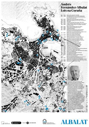 Plano Obra Andrés Fernández-Albalat Lois na Coruña [G000008]
