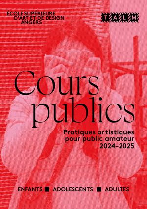 Brochure Cours Publics 2024-25 TALM-Angers