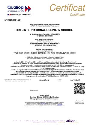 Certificat 2024-2027