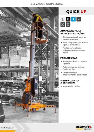 Quick Up - BR - Ficha de dados