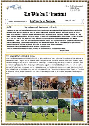 Journal Mai Juin 2024
