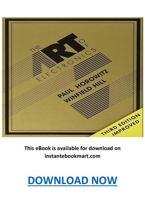 The Art Of Electronics 3rd Edition Pdf