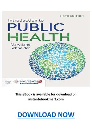 Introduction To Public Health 6th Edition Pdf