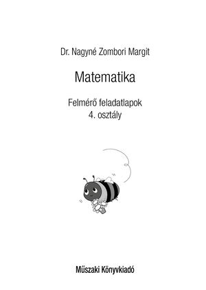 MK-4144 Matematika felmérő feladatlapok 4. osztály