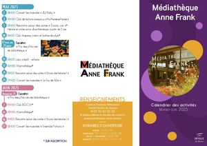 Programmation Mediatheque 2025