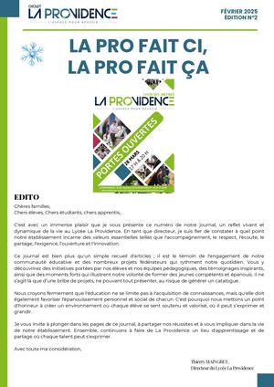 La Pro Fait Ci La Pro Fait Ca Fevrier 2025