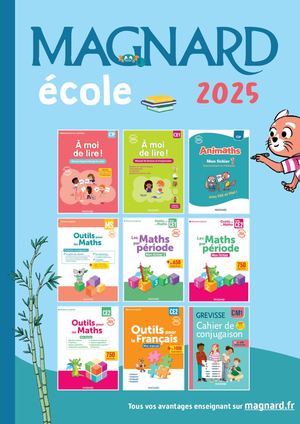 Catalogue Magnard école 2025