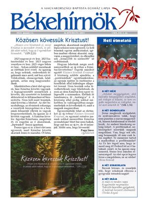 Békehírnök 2025. január 12.