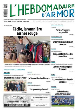 L'Hebdomadaire d'Armor n°3683 du samedi 15 février 2025