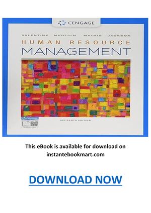 Calaméo - Human Resource Management 16th Edition Pdf