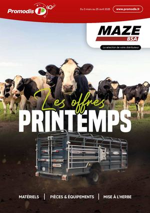 Offre Printemps Promodis - Mise A Herbe 2025