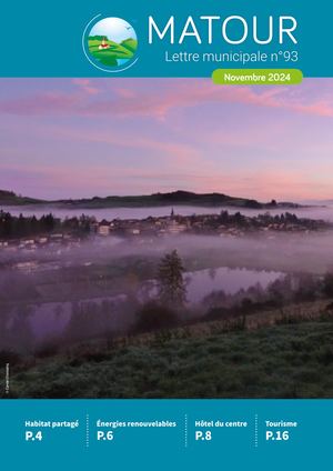 Lettre municipale N°93 - Matour