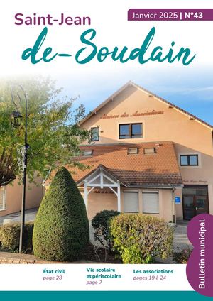 Bulletin municipal Saint Jean de Soudain 2025