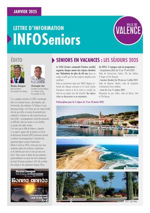 Lettre Info Seniors Janvier 2025