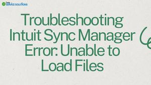 Calaméo - Troubleshooting Intuit Sync Manager Error Unable To Load Files