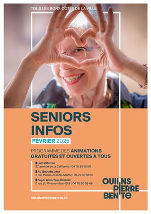 Senior Infos - Fevrier 25