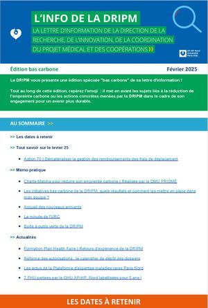 Lettre Verte Dripm 6