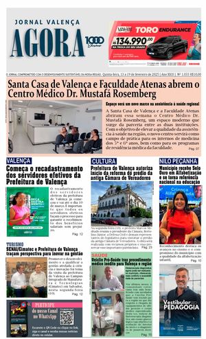 Jornal Valença Agora Edição Nº 1 033