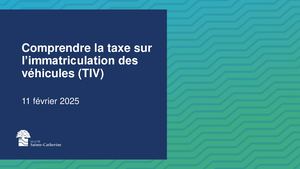 20250206 Présentation - taxe sur l'immatriculation des véhicules