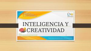 Inteligencia y Creatividad.  Tarea 1 Leisys Cuesta Asprilla