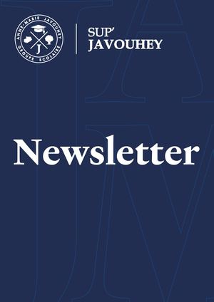 Newsletter anciens du Sup'Javouhey
