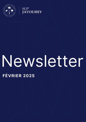 NEWSLETTER SUP FEVRIER 2025