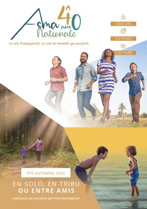 Catalogue Sejours Ete Automne 2025