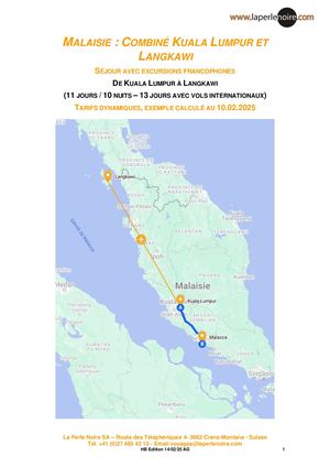 Combiné Kuala Lumpur Et Langkawi