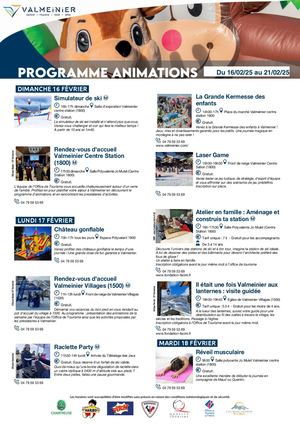 Prog 16 Au 21 Fevr 2025 FR