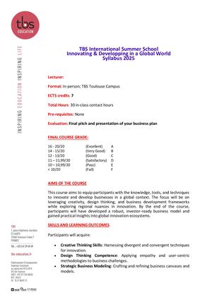 ISSP25 - Innovating And Developing In A Global World