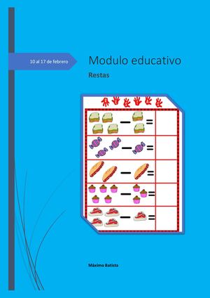 Resta Exactas Modulo Educativo