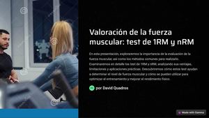 Valoracion De La Fuerza Muscular Test De 1rm Y N Rm 1