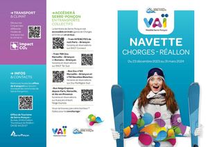 Navette Chorges Reallon Hiver 2023 2024