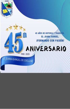 Reseña Histórica I.E.JUANA RANGLE DE CUELLAR