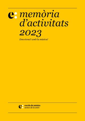 Memòria Emau 2023 Pdf